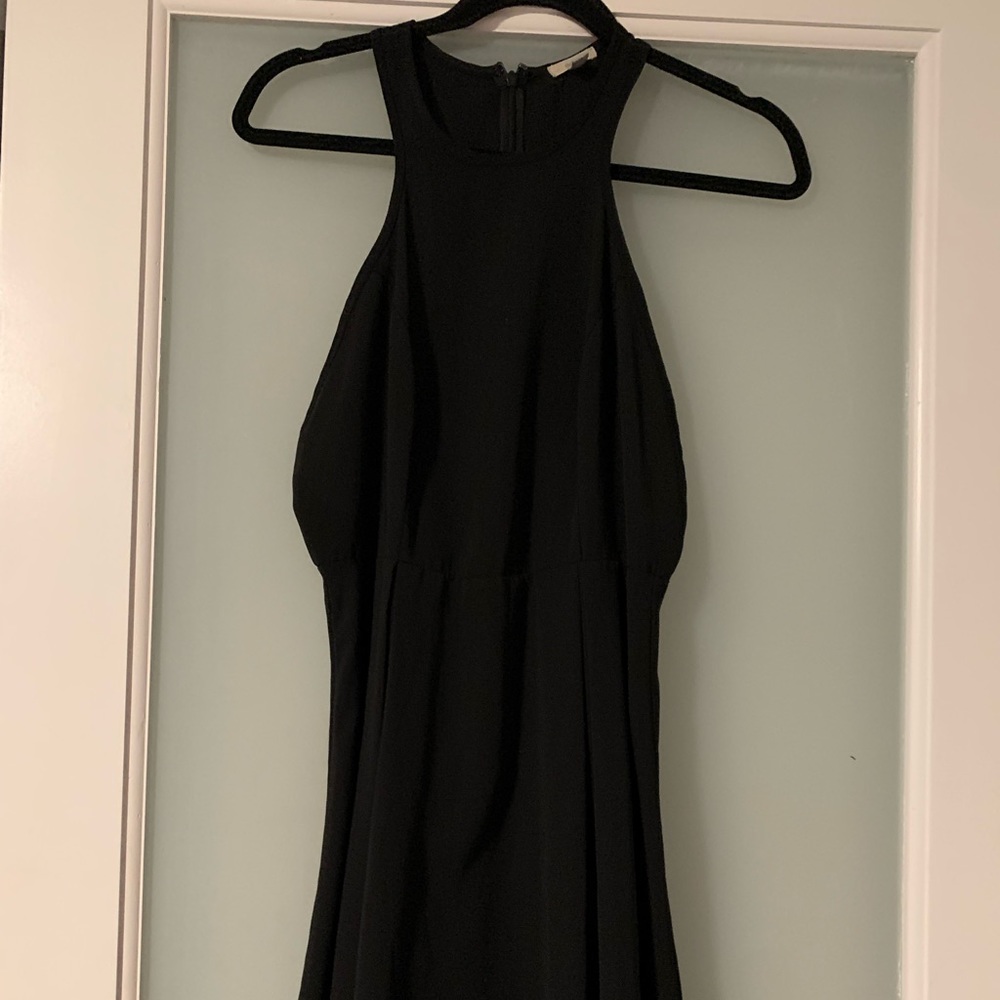 Black flowy dress